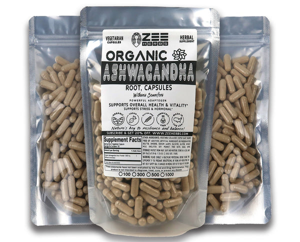Ashwagandha Capsules - 1500mg Natural Adaptogenic Support for Balance & Vitality